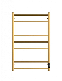 Электрический полотенцесушитель Двин L Neo 50*80 L/R золото матовое Электрический полотенцесушитель Двин L Neo 50*80 L/R золото матовое