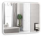 Зеркало Silver Mirrors Стив-2 100*80 с Led-подсветкой сенсорный выключатель Зеркало Silver Mirrors Стив-2 100*80 с Led-подсветкой сенсорный выключатель
