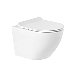 Подвесной унитаз BelBagno Sfera-R BB046CHR/BB2111SC 35,5*49 безободковый с крышкой-сиденьем микролифт Подвесной унитаз BelBagno Sfera-R BB046CHR/BB2111SC 35,5*49 безободковый с крышкой-сиденьем микролифт