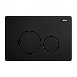 Кнопка смыва ABBER AC0121MB черная матовая Кнопка смыва ABBER AC0121MB черная матовая