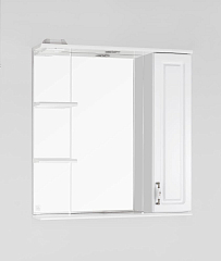 Зеркало-шкаф Style Line Олеандр-2 75/С R с Led-подсветкой