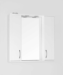 Зеркало-шкаф Style Line Эко Стандарт Панда 80/С с Led-подсветкой