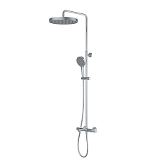 Душевая стойка Iddis Duna DUNSBSTi06 с термостатом и изливом хром