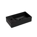 Раковина Ceramicanova Element 40,7*21,7 R черная матовая Раковина Ceramicanova Element 40,7*21,7 R черная матовая