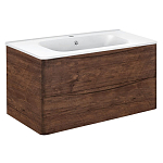 Тумба под раковину Vincea Paola 100 темный дуб