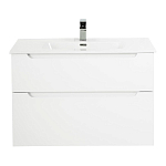 Тумба с раковиной BelBagno Etna-H60 80 Bianco Lucido (с матовой раковиной) Тумба с раковиной BelBagno Etna-H60 80 Bianco Lucido (с матовой раковиной)