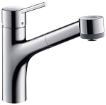 Смеситель Hansgrohe Talis S 32841000 для кухни выдвижной излив Смеситель Hansgrohe Talis S 32841000 для кухни выдвижной излив
