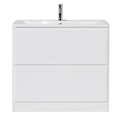 Тумба с раковиной BelBagno Albano 80 Bianco Lucido напольная