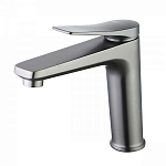 Смеситель Lemark Bronx LM3737GM для раковины с донным клапаном графит Смеситель Lemark Bronx LM3737GM для раковины с донным клапаном графит