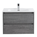 Тумба с раковиной BelBagno Kraft 60 Cemento Grigio Тумба с раковиной BelBagno Kraft 60 Cemento Grigio
