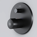 Смеситель AM.PM X-Joy TouchReel F85A45722 для ванны и душа скрытый монтаж черный матовый Смеситель AM.PM X-Joy TouchReel F85A45722 для ванны и душа скрытый монтаж черный матовый