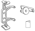 Переходник Ideal Standard SmartFlush RV23467 для обычных кнопок Переходник Ideal Standard SmartFlush RV23467 для обычных кнопок
