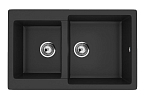Кухонная мойка Ulgran Classic U-505 77*50 (-344, ультра-черный) Кухонная мойка Ulgran Classic U-505 77*50 (-344, ультра-черный)