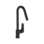 Смеситель Vitra Root Round A4274236EXP для кухни черный матовый Смеситель Vitra Root Round A4274236EXP для кухни черный матовый
