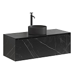 Тумба под раковину Sancos Stone 120 черный мрамор Тумба под раковину Sancos Stone 120 черный мрамор