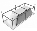Каркас Relisan 170х90 (приобретается в комплекте с ванной) Каркас Relisan 170х90 (приобретается в комплекте с ванной)