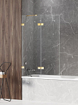 Душевая шторка на ванну New Trendy Avexa Gold Shine EXK-2188 130*150 L Душевая шторка на ванну New Trendy Avexa Gold Shine EXK-2188 130*150 L