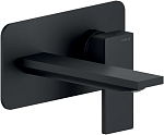 Внешняя часть для смесителя Nobili Seven SE124198BM для раковины черный матовый Внешняя часть для смесителя Nobili Seven SE124198BM для раковины черный матовый