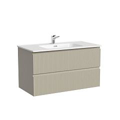 Тумба с раковиной Sancos Snob R 90 Beige Soft Тумба с раковиной Sancos Snob R 90 Beige Soft