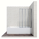 Шторка на ванну Ambassador Bath Screens 16041111R 100*140 R Шторка на ванну Ambassador Bath Screens 16041111R 100*140 R
