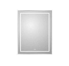 Зеркало BelBagno Kraft SPC-KRAFT-700-900-LED-TCH-WARM 70*90 сатин с Led-подсветкой и функцией антизапотевания