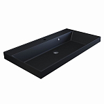 Встраиваемая раковина Uperwood Classic Quartz 90*45 черная матовая, уголь Встраиваемая раковина Uperwood Classic Quartz 90*45 черная матовая, уголь