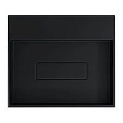 Накладная раковина Uperwood Tanos Quartz 50*42,5 без отверстия уголь