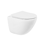 Подвесной унитаз BelBagno Amanda BB051CHR 36,5*50 безободковый Подвесной унитаз BelBagno Amanda BB051CHR 36,5*50 безободковый